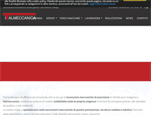 Tablet Screenshot of italmeccanicasrl.com
